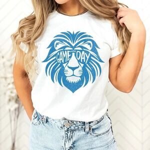 Detroit Football Game Day Tshirt,  Detroit Football Tee